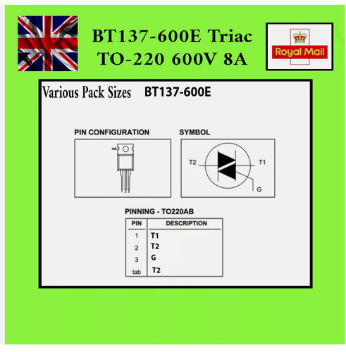 Bt137 600e 220 600v - bt137-600e,