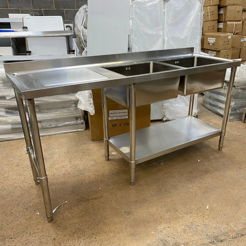 Double bowl commercial sink - bowl,