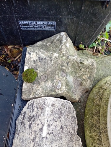 Carved cotswold stone - carved,