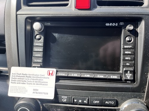 Honda crv mk3 player - cd, sat