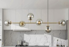 6 - Light Gold Linear Sputnik