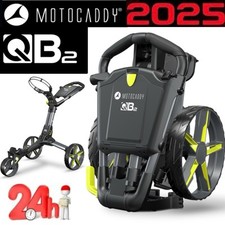 MOTOCADDY QB2 3 WHEEL PUSH GOLF TROLLEY BRAND NEW 2025 LIME - 24 HOUR DELIVERY!