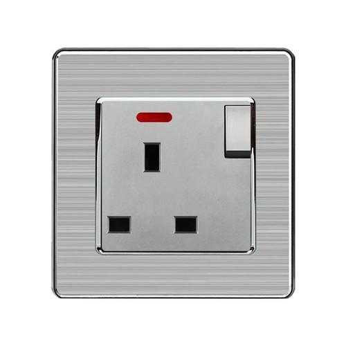 Stainless steel grey sockets - steel,