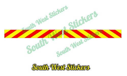 Chevron stickers magnets - stickers, or