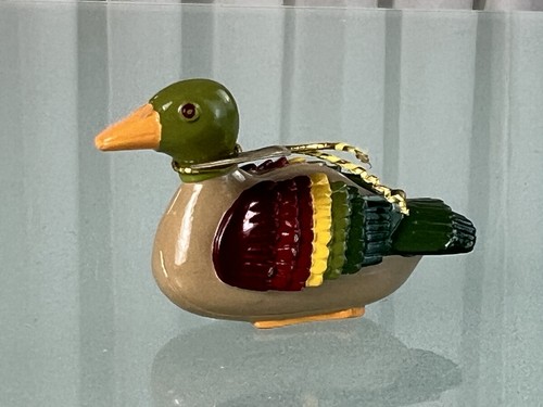 Steiff pewter miniature - steiff, duck