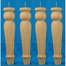 4 STRONG WOOD LEGS H=33cm