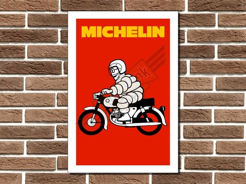 Michelin man motorcycle metal - michelin,