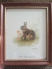 Vintage Small Painting Print