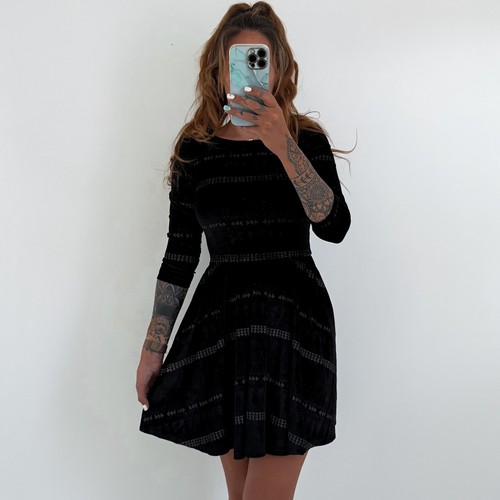 Ladies topshop velvet dress - topshop,