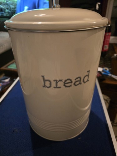 Vintage cream enamel - cream,