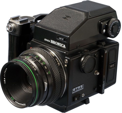 Bronica etr 75mm 8 - 75mm, 2.8,