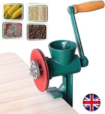 Manual Grain Grinder Machine Corn Nut Flour Mill Kitchen Food Hand-Operated Tool