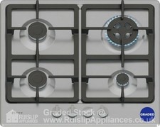 Graded T26GKH8N0 NEFF 60cm Gas Hob - 4 Burners - 3.3kW Wok - 2 Cas 388116