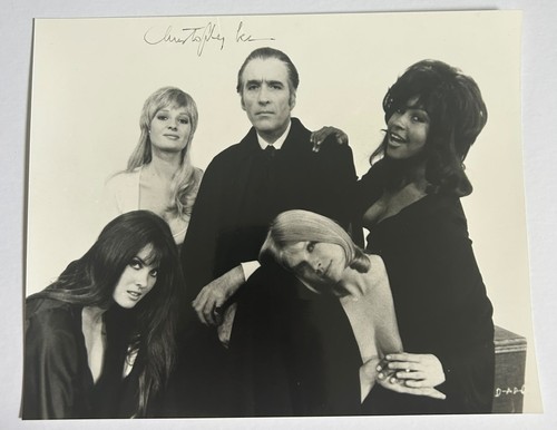 Christopher lee autograph - christopher,
