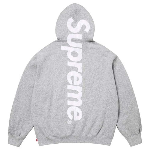 Supreme satin appliqué hooded - supreme,