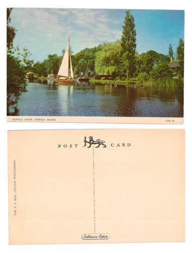 Vintage postcard womack - postcard,