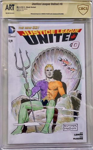 Cbcs original art incredible - cbcs,