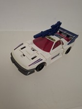 TRANSFORMERS GETAWAY RACE CAR HASBRO/TAKARA 1987 WITH POWERGUN AUTOBOTS NO REV