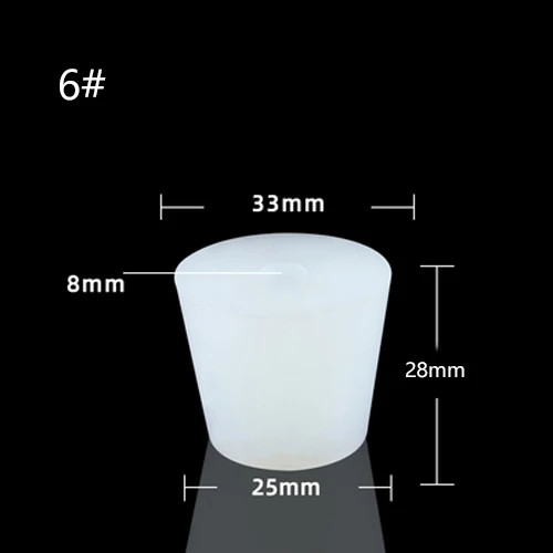 Tapered silicone plug - silicone,