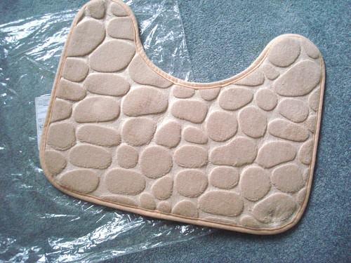 Pebbles toilet pedestal mat - ~,