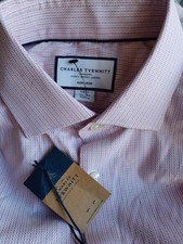 CHARLES TYRWHITT PINK NON-IRON