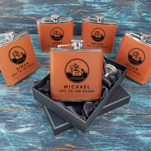 Personalised engraved 6oz hip - engraved,