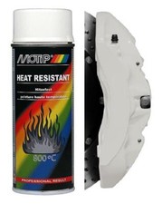 MATT WHITE Brake Caliper Paint Spray Aerosol 400ml (CP/4036) Motorbike T