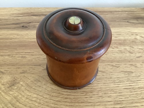 Antique c1800 treen fruit wood - antique,