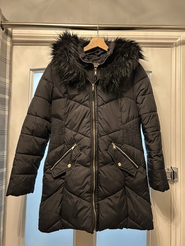 Black winter coat petite 12 - winter,