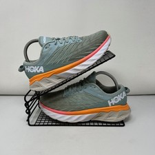 Hoka Arahi 5 Trainers Women Girls UK 5.5 Blue Haze Lunar Rock Running Trail Gym