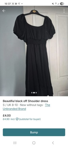 Black summer gypsy dress - black,
