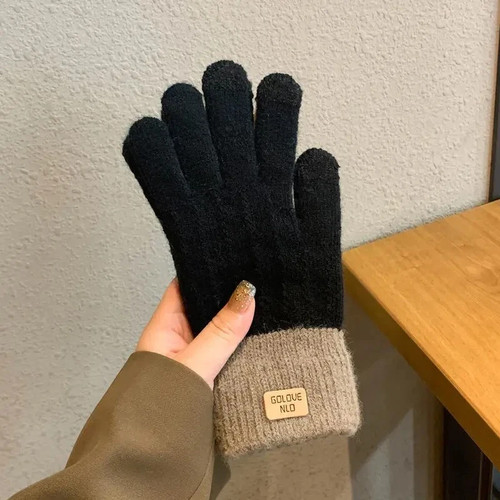 Women ladies winter gloves - women,
