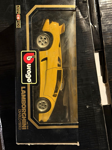 Bburago gold lamborghini - bburago,