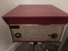 Dansette Record Player Vintage 1960s Working Model