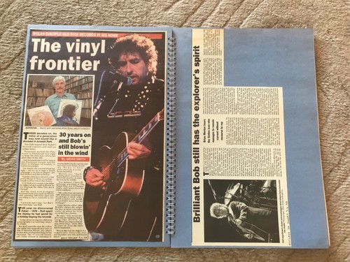 Bob dylan scrapbook - bob,