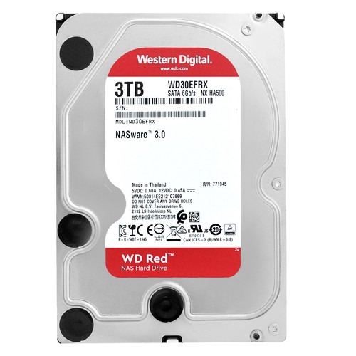 Red wd30efrx 3tb 5400rpm - red,