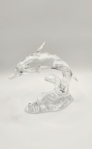 Swarovski signed dolphin a - signed,