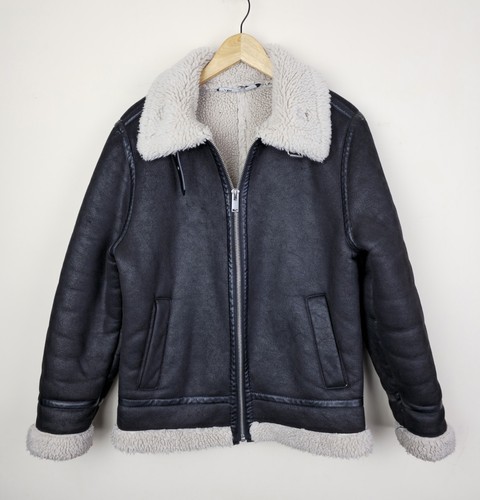 Zara men faux leather - zara, men's