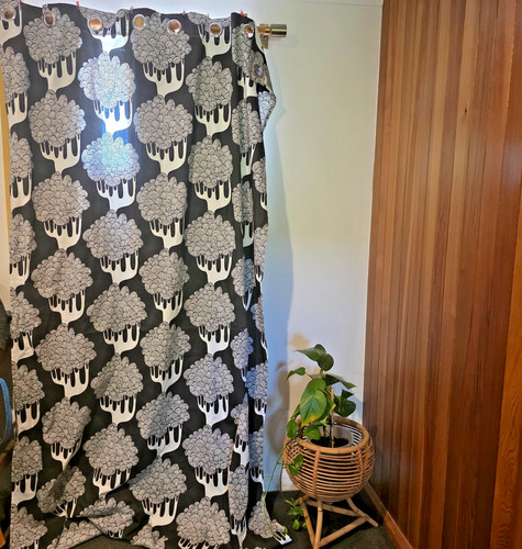Ikea kajsamia black white - black,