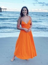 ZARA NEW WOMAN MIDI FLOWING