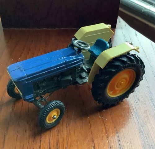 Toy tractor blue - tractor, and