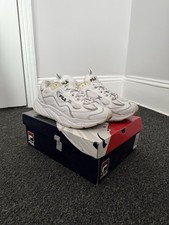 ⚪️ Fila Trigate White on