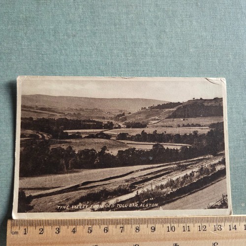 Vintage postcard tyne - postcard, valley