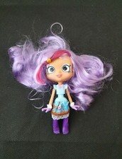 Shopkins Doll with Purple Hair in Light Blue Dress by Moose Co 5" Tall