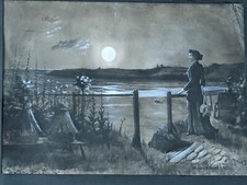 Original watercolor painting