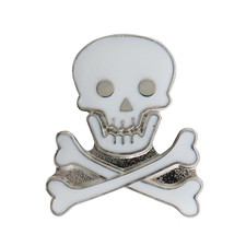 Pirate skull crossbones - &,