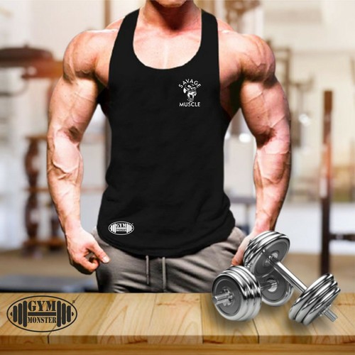 Savage muscle vest small gym - savage,