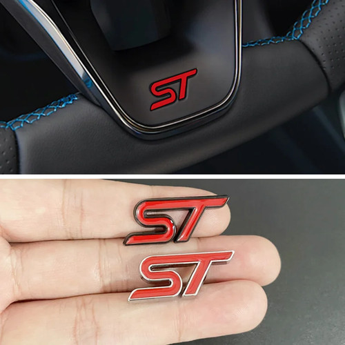 Metal car logo steering - logo,