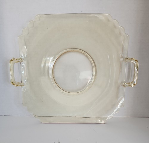 Vtg fostoria fairfax - vtg, yellow