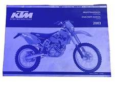 Ktm 250 Exc 2003 Spare Parts Manual 450/525